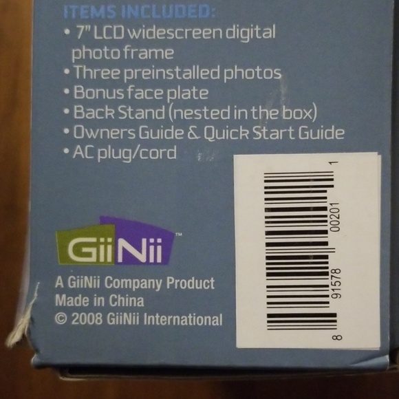 🎉NEW - SHOMI 7" WIDESCREEN Digital Photo Frame 🎉 - Picture 8 of 8